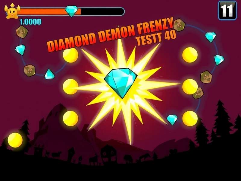 Diamond Demon Frenzy Gameplay Screenshot